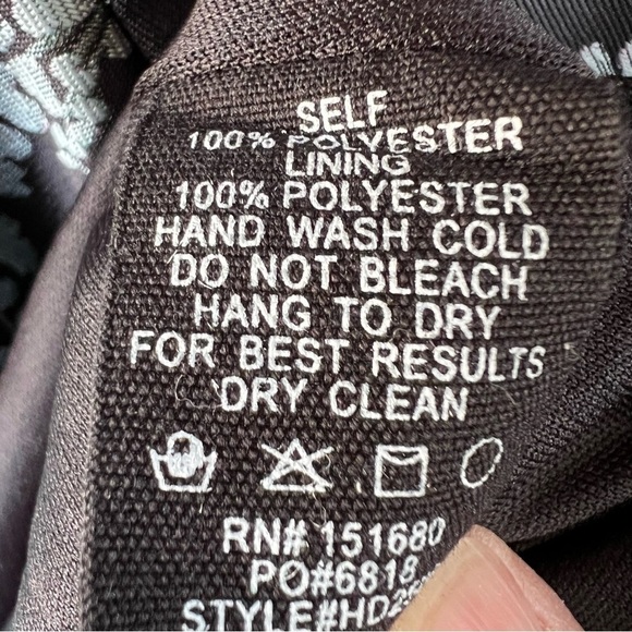 STORIA JAPANESE CHERRY BLOSSOM FLORAL SATIN MINI DRESS SIZE LARGE NWT - Picture 6 of 8